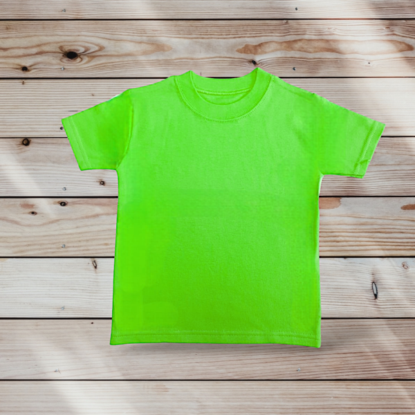 short sleeve lime t-shirt
