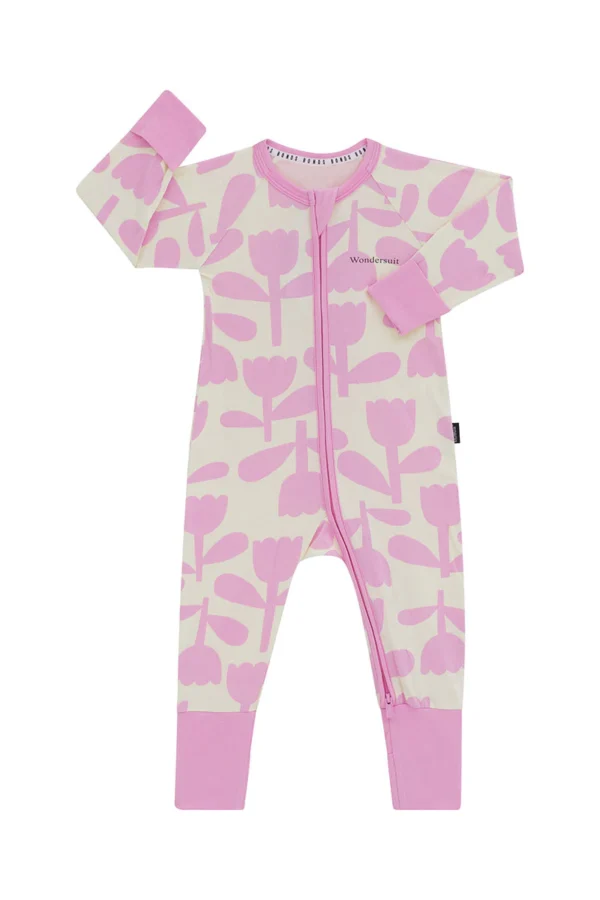 floral baby outfit