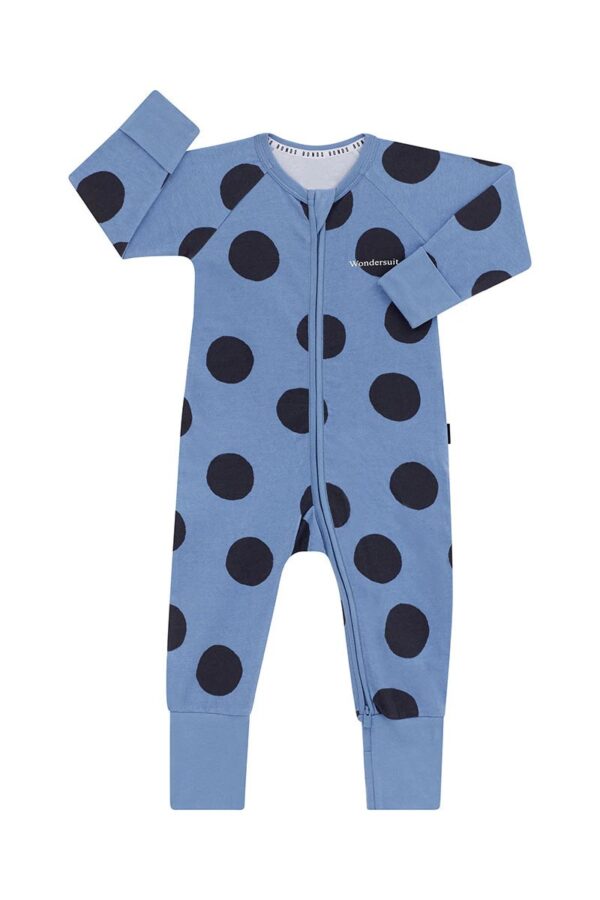spotty sleepsuits