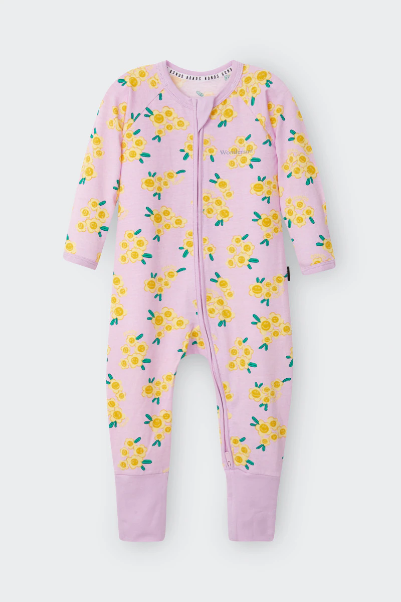 floral baby outfit