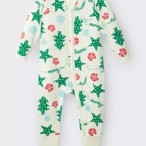 Christmas tree babygrow