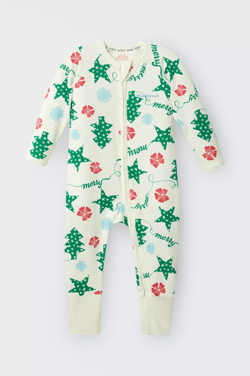 Christmas tree babygrow
